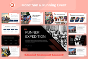 Marathon & Running Event, a Presentation Template by Annora Studio (Thumbnail 1 of 7)
