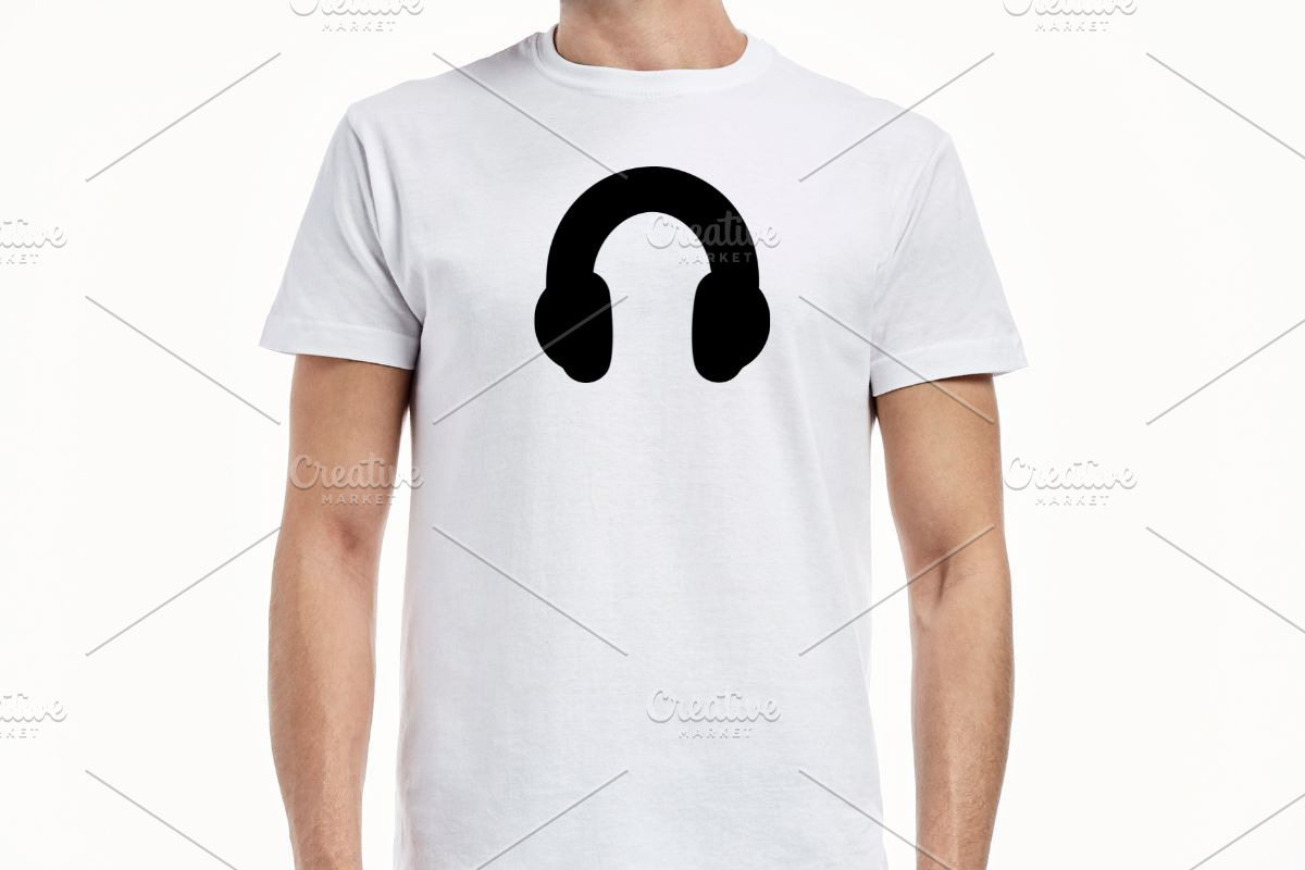 Headphone Silhouette SVG, a Technology Illustration by newminddesign (Photo 6 of 10)