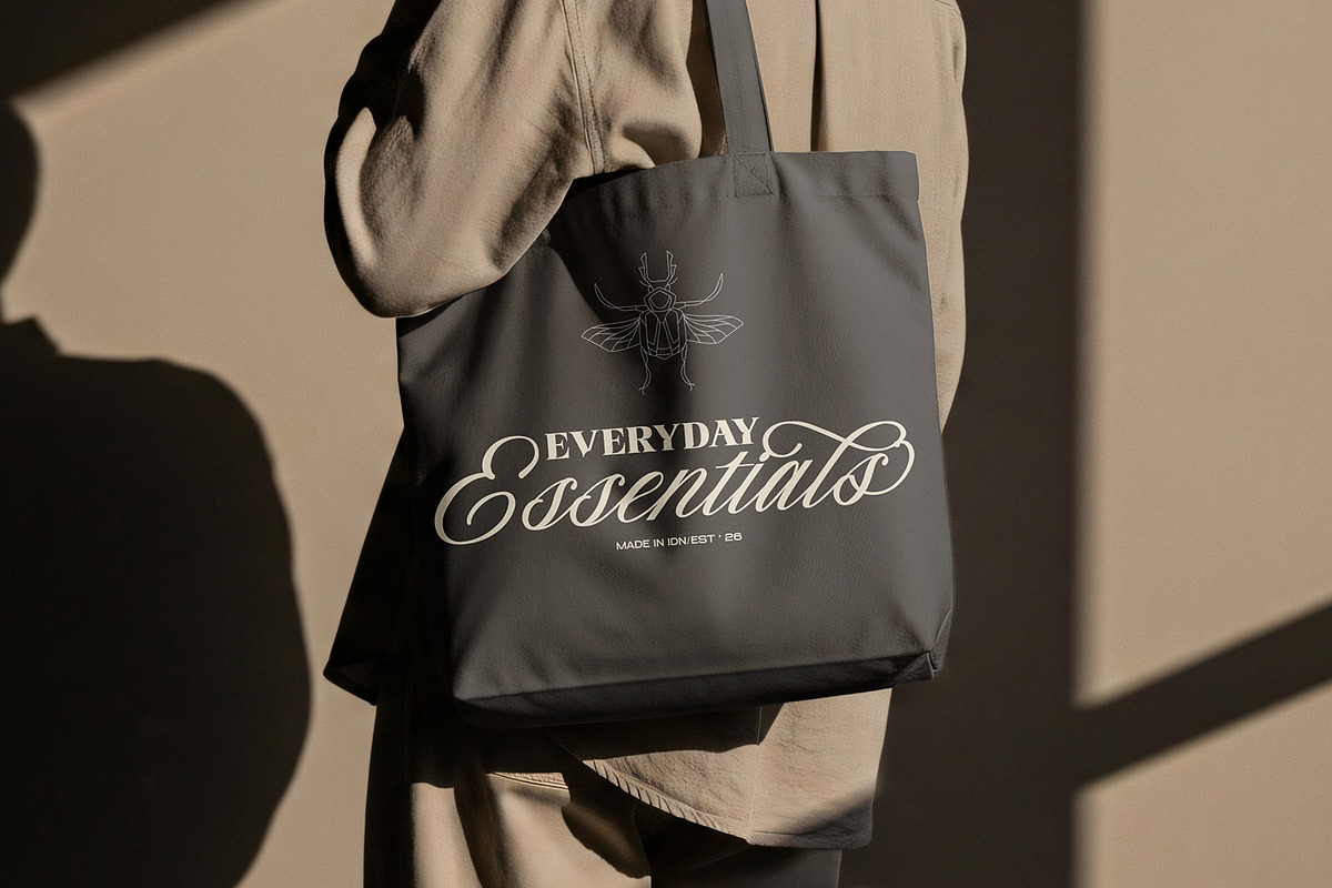 Sunday Richmark Serif Script Family, a Sans Serif Font by din-studio.com (Photo 12 of 16)
