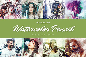 Watercolor Pencil Effect