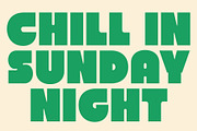 CS Gilon – Chunky Sans Font, a Sans Serif Font by Craft Supply Co. (Thumbnail 2 of 8)