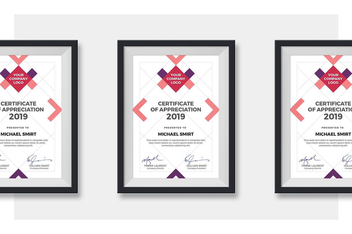 Multipurpose Certificates, a Stationery Template by silukEight (Photo 3 of 6)