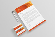 Corporate Business Card & Letterhead, a Stationery Template by BettyDesign (Thumbnail 6 of 7)