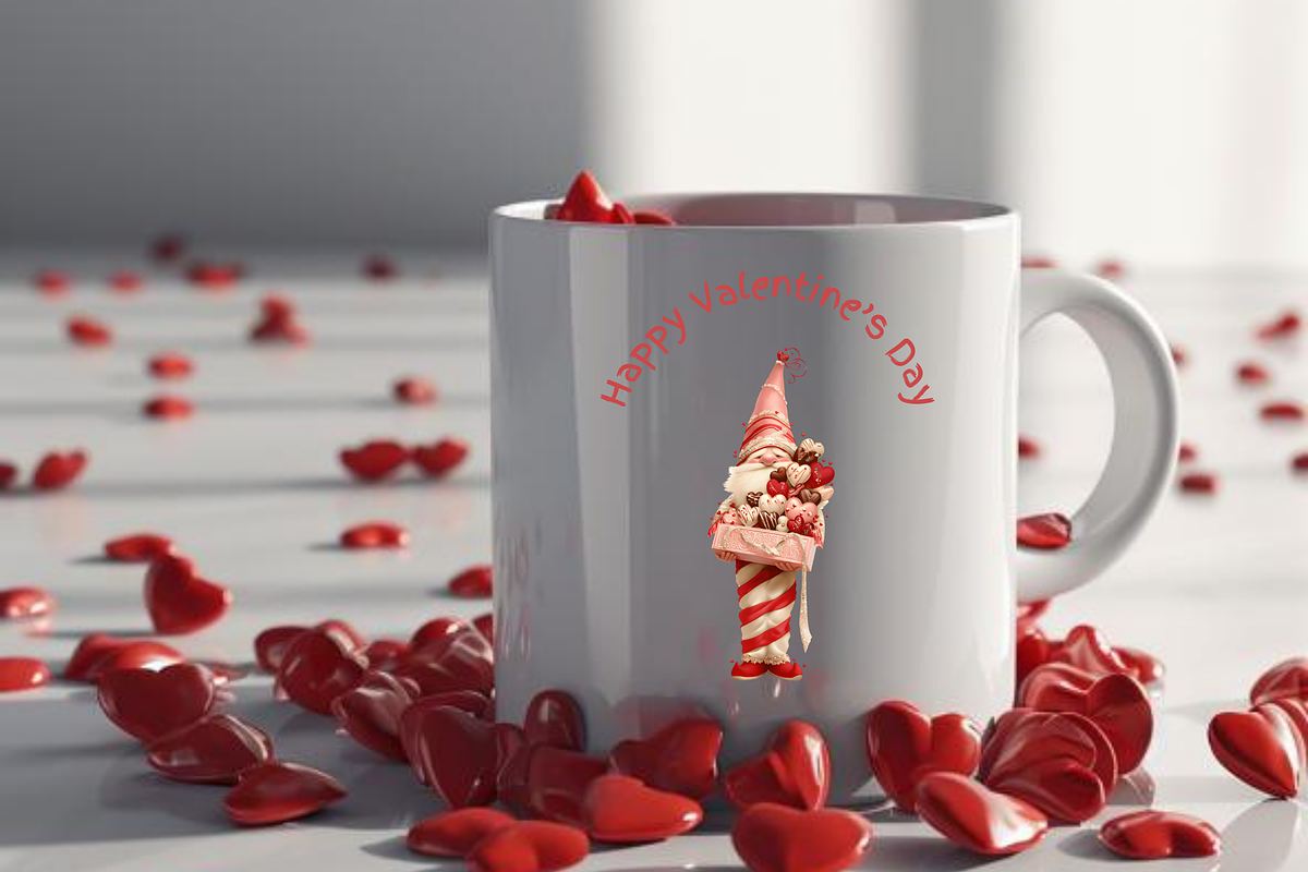 VALENTINE HEART GNOMES CLIPART, a Seasonal Illustration by Daring Digies (Photo 8 of 9)