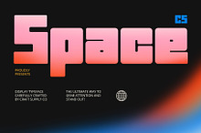 CS Space – Bold Font