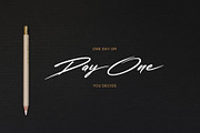 Chase Handwritten Font, a Font by sunnytudu (Thumbnail 2 of 10)