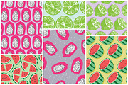 55 Tropical Fruit Seamless Patterns, a Pattern Graphic by Blue Lela Design (Thumbnail 13 of 15)