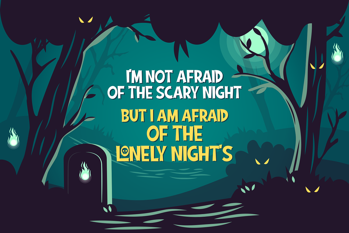 Ghostival, a Font by Fachranheit Studio (Photo 5 of 10)