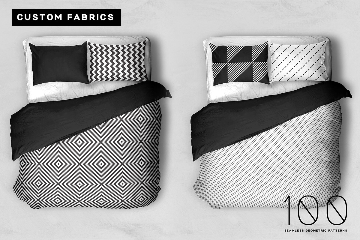 Seamless Geometric Patterns Bundle, a Pattern Graphic by Twinbrush (Photo 8 of 15)