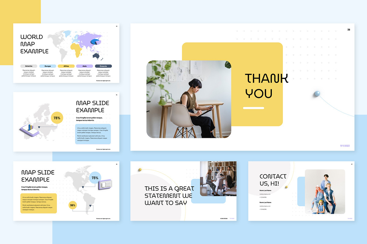 Elemental 3d Google Slides Template A Presentation Template By Chio
