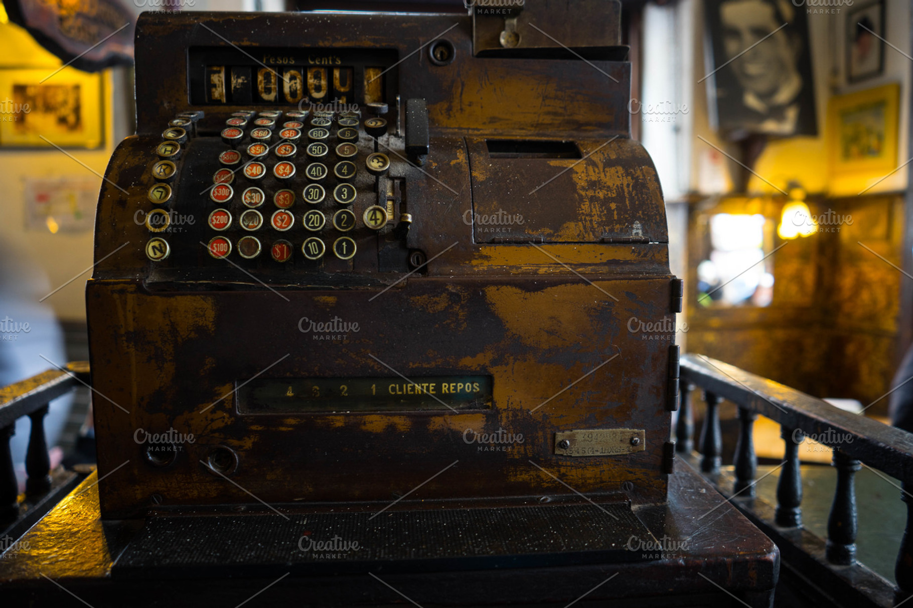 old cash register, an Industrial Photo by davidalca