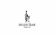 Music Bar Logo - Template, a Branding & Logo Template by Igor Maric (Thumbnail 1 of 2)