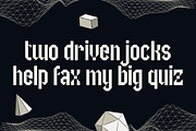 Segrano - Futuristic Geometric Fonts, a Sans Serif Font by Konstantine Studio (Thumbnail 3 of 4)