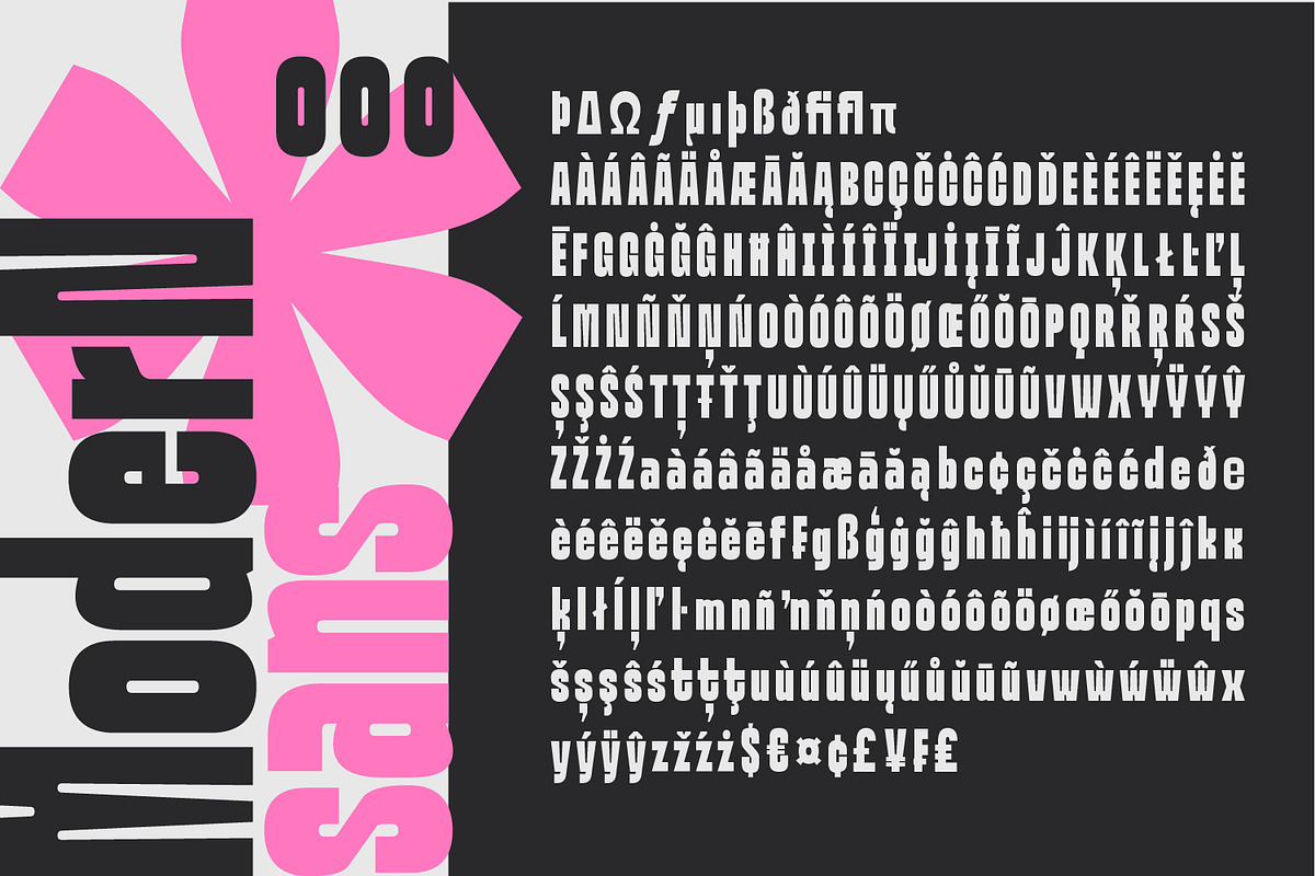 Ferron – Bold Sans (9 Widths), a Sans Serif Font by Nollev (Photo 9 of 10)