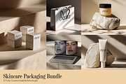 Skincare Packaging Mockup Bundle, a Packaging Mockup by ABC Studio (Thumbnail 1 of 4)