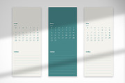 Teal Minimalist Yearly Planner 2026, a Print Template by McLittle Stock (Thumbnail 2 of 6)