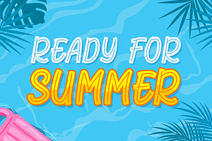 Florida Summer - Fun Display Font