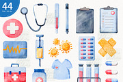 Nurse and Doctor Bear Medical, a Healthcare Illustration by TitaLivingArt (Thumbnail 5 of 9)