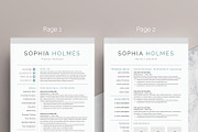Word Resume & Cover Letter Template, a Resume Template by DemeDesign (Thumbnail 2 of 4)