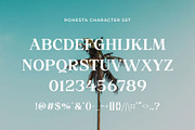 Rohesta - Nostalgic Serif Font, a Serif Font by Typeformers (Thumbnail 5 of 5)