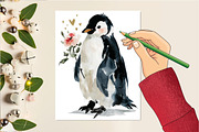 Romantic Set of Valentine Animals, an Illustration by DreamCafeArt (Thumbnail 6 of 6)