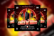 Cinco de Mayo Flyer, a Flyer Template by StarPixles11 (Thumbnail 1 of 3)