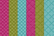 Bohemian Christmas Clipart & Papers, an Illustration by Amanda Ilkov (Thumbnail 5 of 5)