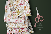 October Watercolor Patterns Set, a Pattern Graphic by Webvilla Studio (Thumbnail 2 of 10)