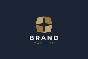 Star logo design template., a Branding & Logo Template by lettett