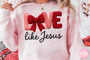 Love like jesus Valentine png, an Illustration by CreationArt (Thumbnail 6 of 6)