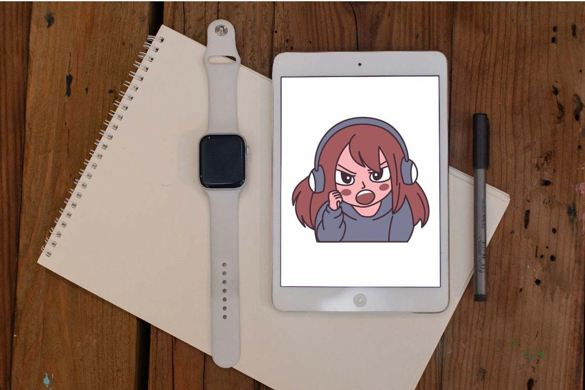 9 Cute Gamer Girl Wearing Headset, a Person Illustration by jongcreative (Photo 4 of 6)