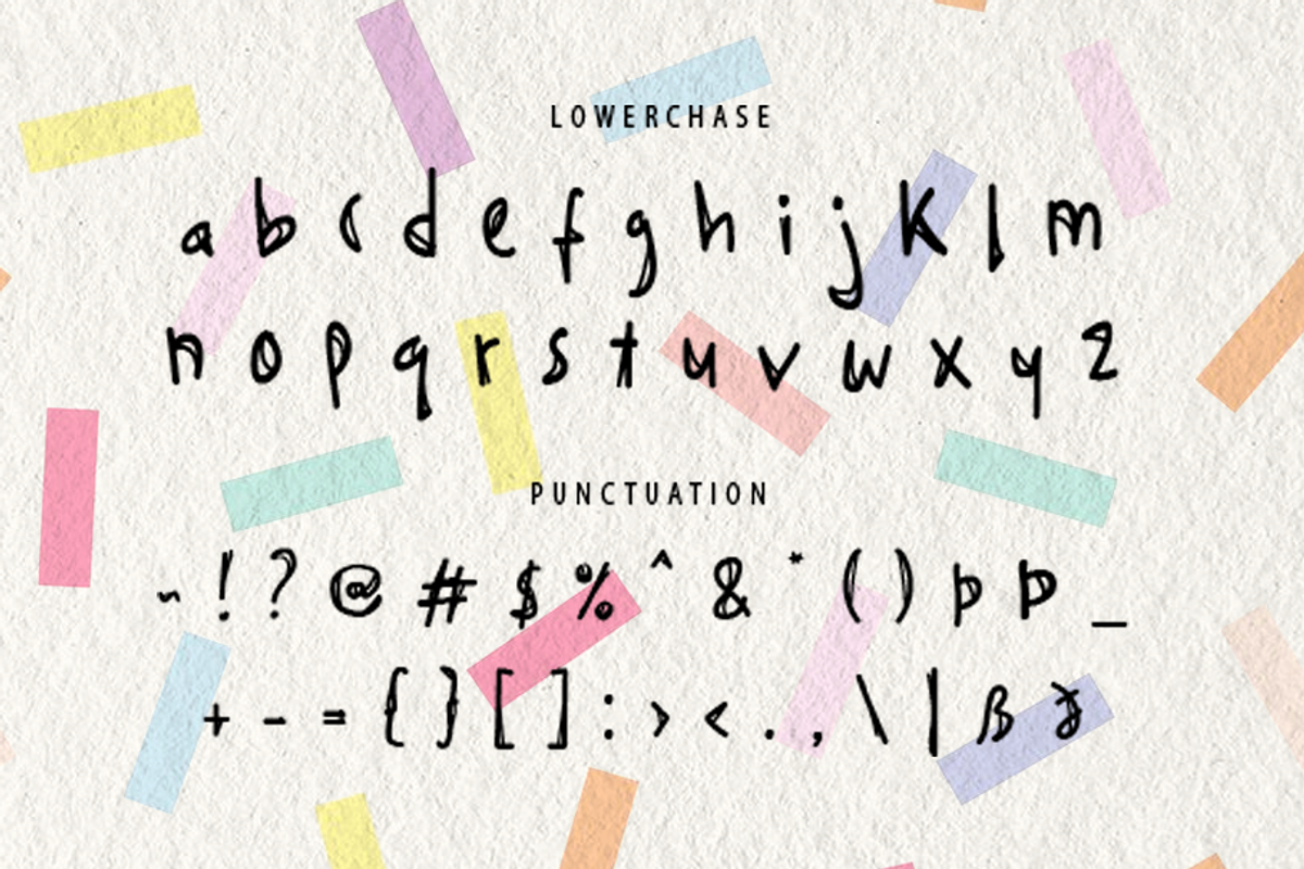 Billyiskids, a Handwritten Font by GlottaTypeface (Photo 6 of 8)