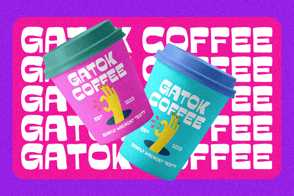 Gatok - Playful Display Typeface, a Sans Serif Font by Afkari Studio (Photo 8 of 10)