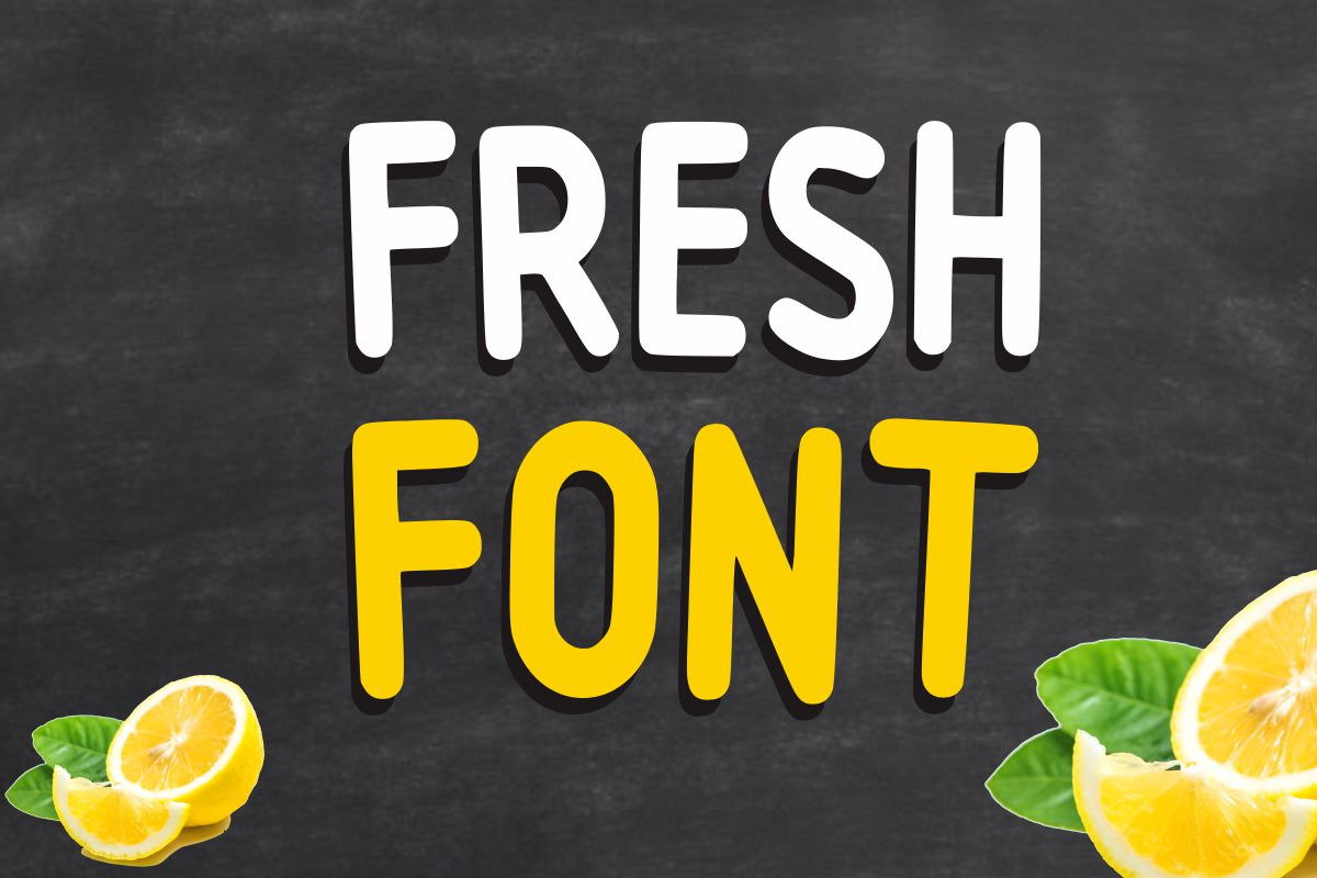 Lemon Juice, a Handwritten Font by Fourteen Letter (Photo 3 of 7)