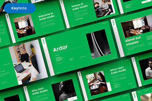 Ardar – Business Keynote Template, a Presentation Template by Dens Creative Studio