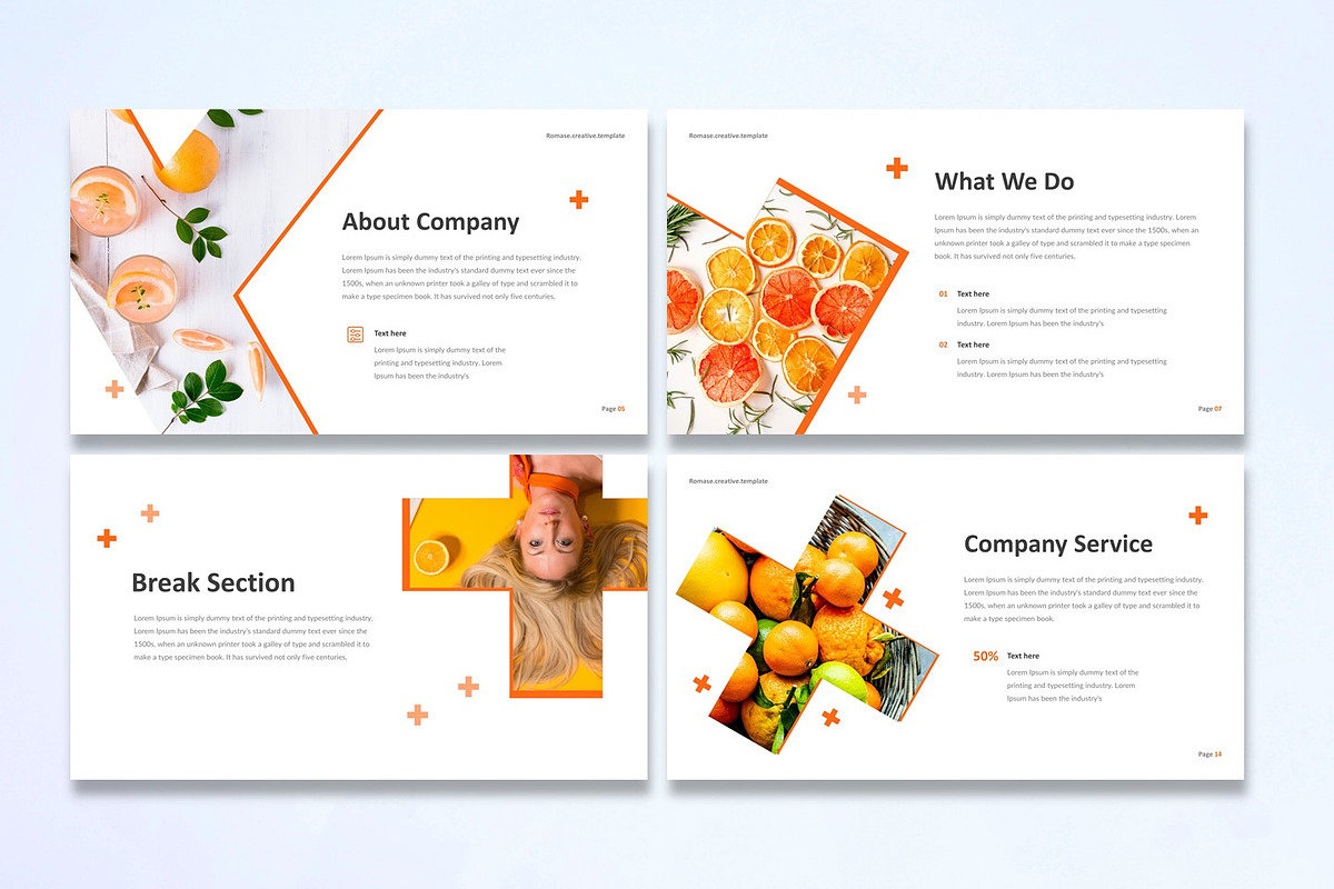 Romase - Powerpoint Template, a Presentation Template by UnicodeID