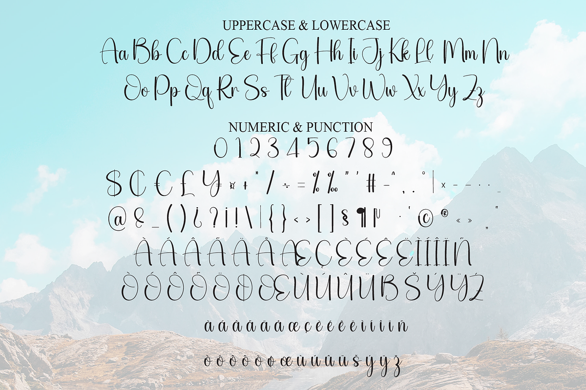Highland | Script Font, a Handwritten Font by Scratchones (Photo 7 of 9)