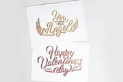 Valentine's day Lettering collection, an Illustration by Nadya Asaturyan (Thumbnail 4 of 4)
