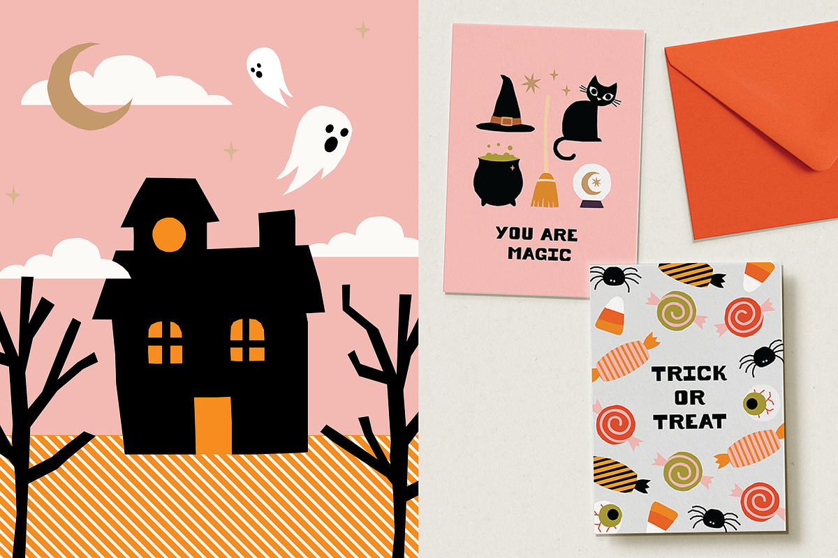 Halloween Vector Graphics, a Seasonal Illustration by Gross Illustrations (Photo 6 of 8)