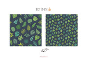 Leaf Seamless Patterns, a Pattern Graphic by Palau (Thumbnail 9 of 9)