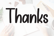 Happy Sunday | Script Font, a Script Font by Scratchones (Thumbnail 8 of 8)