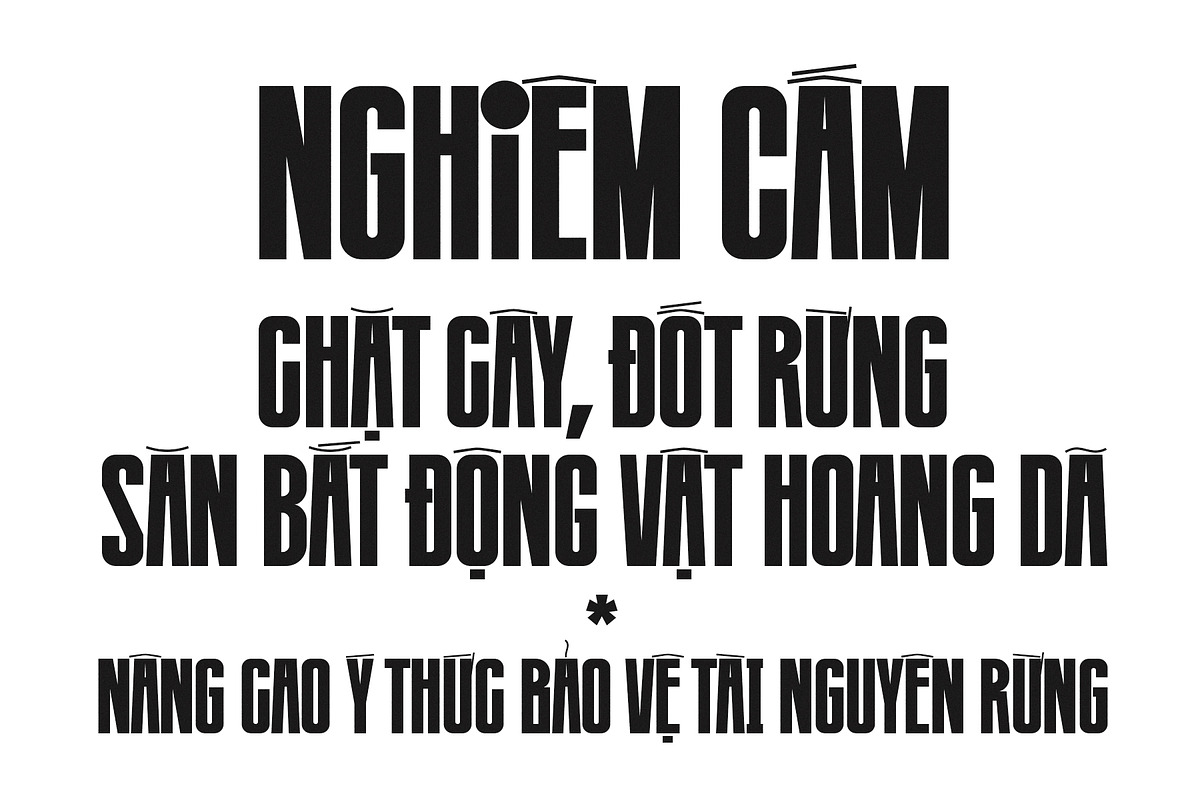 Cotdien In Dalat - Retro Viet Sans, a Sans Serif Font by One Pillar Studio (Photo 8 of 10)