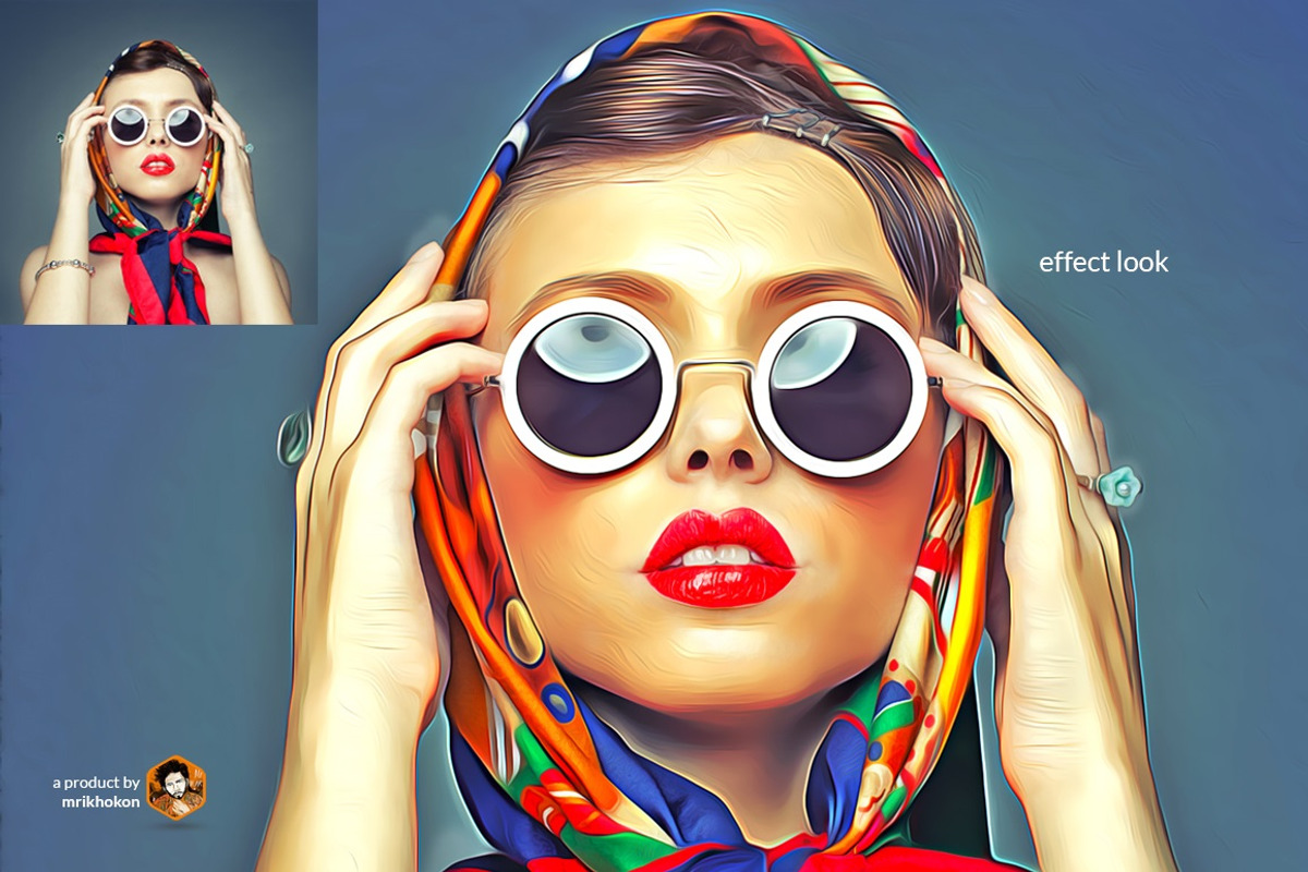 Beautiful Oil Painting Effect, an Action Add-On by MRI STUDIO (Photo 4 of 8)
