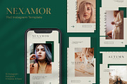 Nexamor - Instagram Stories & Post, a Social Media Template by Creatchees.std (Thumbnail 1 of 6)