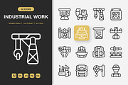 Industrial Work Icons, an Icon by Spacepixel Creative (Thumbnail 1 of 3)