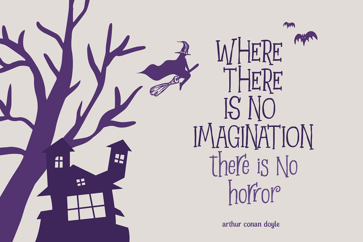 Halloween Spoky - Display, a Slab Serif Font by Olexstudio (Photo 3 of 7)