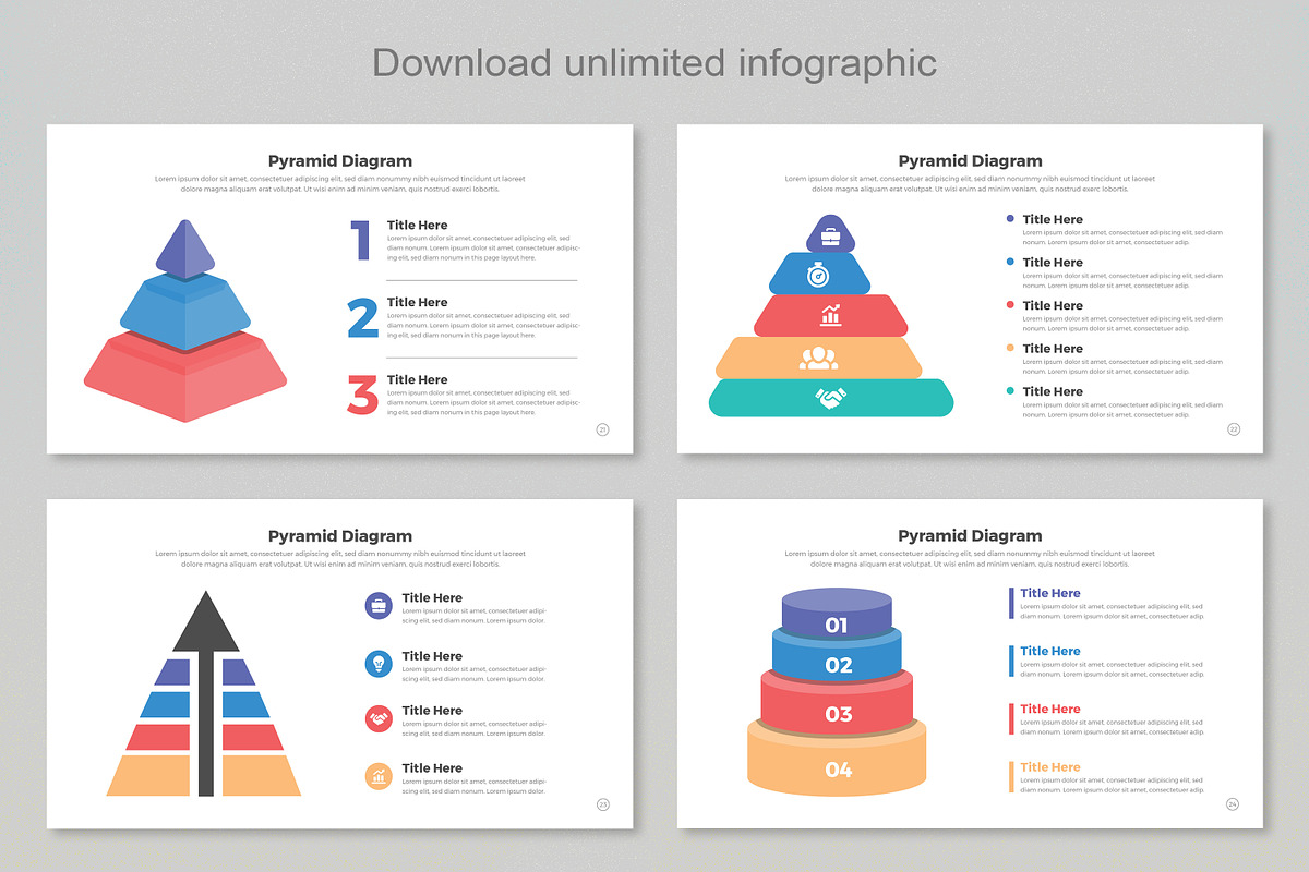 Pyramid Diagram Keynote, a Templates & Theme by Mighty-Slide (Photo 7 of 7)