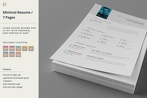 Resume - Portfolio - Letter