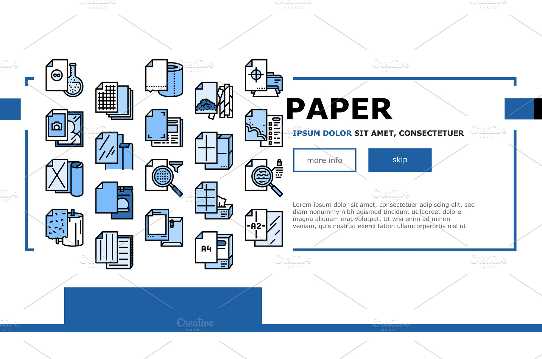 Paper List For Printing Poster, an Industrial Photo by pikepicture ...