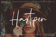 Hastipen - Handwritten Signature, a Handwritten Font by tebaltipislab (Thumbnail 1 of 10)